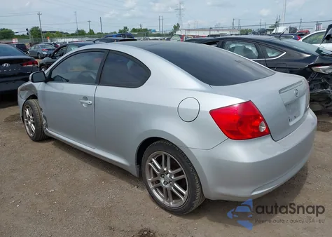 2005 Scion Tc z USA, uszkodzony, nr VIN JTKDE177150060641